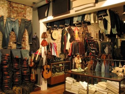 Jean Shop Interior